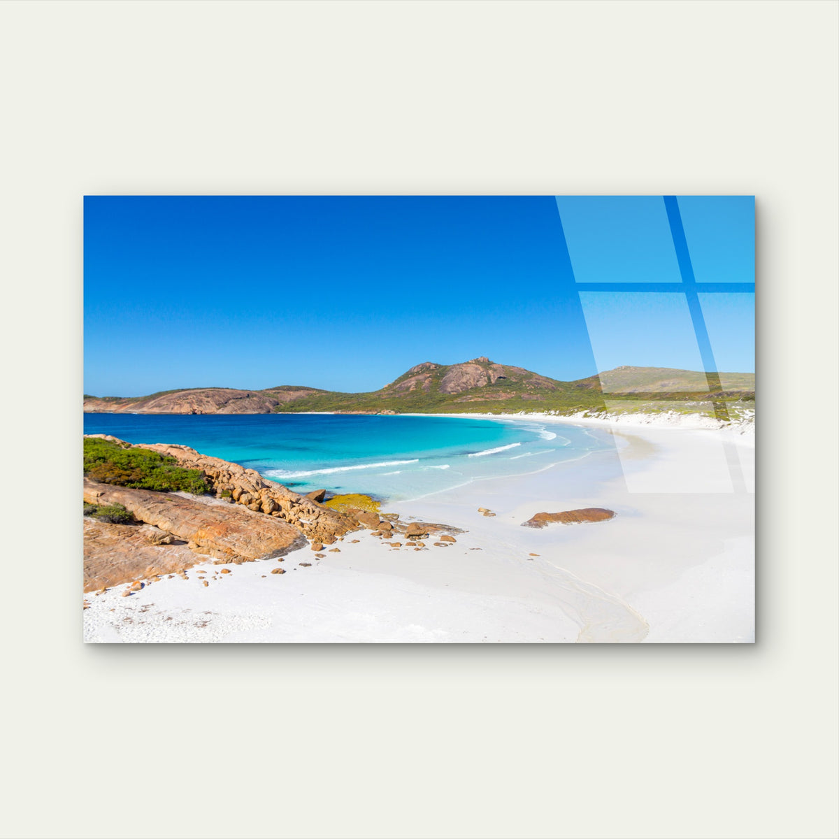 Thistle Cove Cape Le Grand Ocean Beach Acrylic Glass Printing Wall Art Australian Made Quality