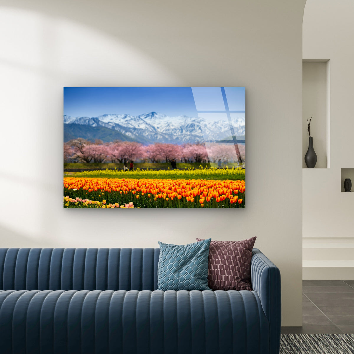Toyama Japan Spring Quartet Alps Acrylic Glass Printing Wall Art Australian Made Quality