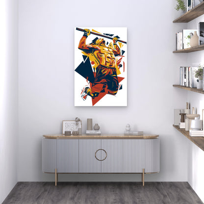 Muscular Man Pull Up Fitness 5mm thick Plastic Poster Ready to Hang 90x60cm