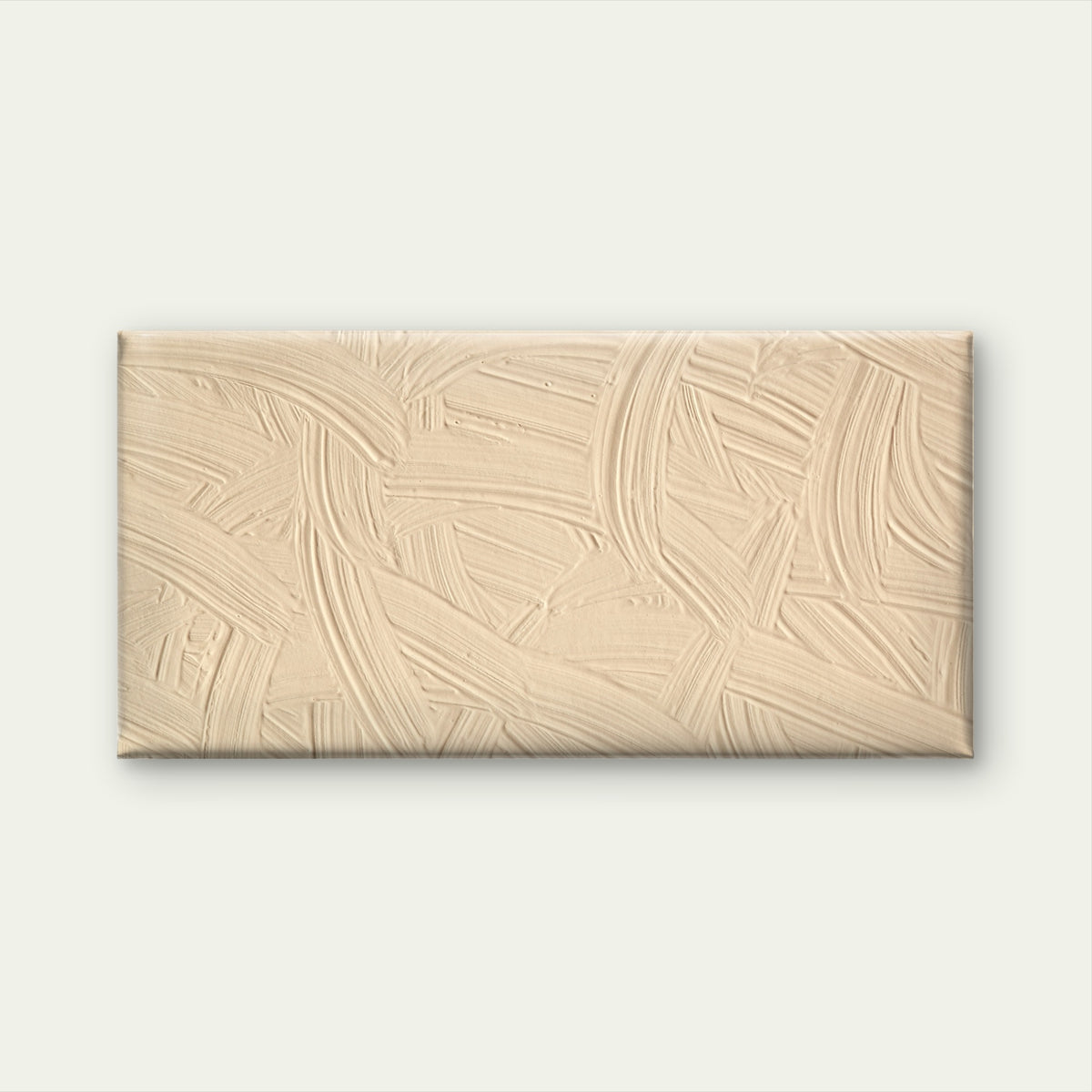 Minimalist Beige Neutral Abstract Wall Art Canvas Office Home Framed 120x60cm