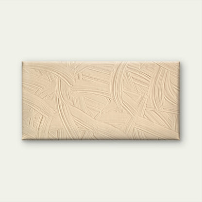 Minimalist Beige Neutral Abstract Wall Art Canvas Office Home Framed 120x60cm