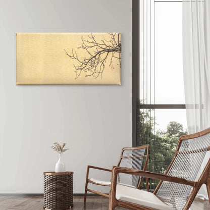 Beautiful Bare Tree Branch Plant Wall Art Canvas Office Home Framed 120x60cm