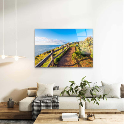 Hallett Cove Beach South Aus Coastal Acrylic Glass Printing Wall Art Australian Made Quality