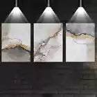 3pcs Abstract Charming Texture  Canvas Unframed - High Quality Print 100% Australian Made Wall Canvas - Bella Home Decor