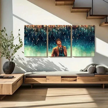 3pcs Time Traveler Doctor Sci-Fi Movie Themed Wall Art Canvas Unframed - High Quality Print 100% Australian Made Wall Canvas