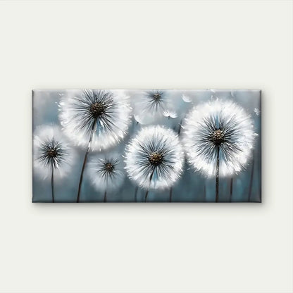 Dendera Flower Abstract Wall Art Canvas Office Home Room Framed 120x60cm