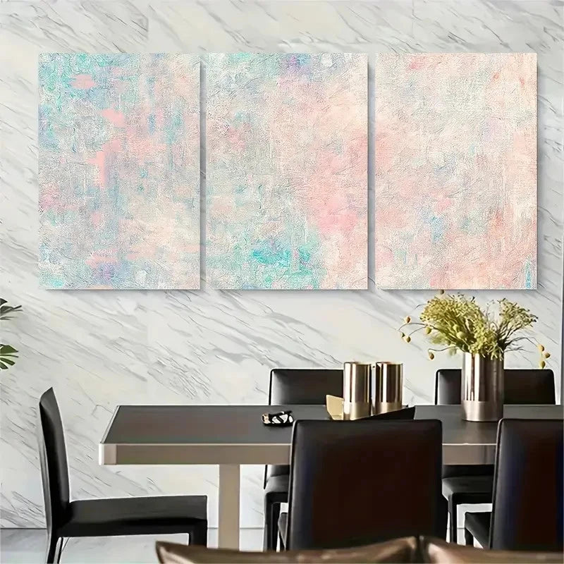3pcs Spring View Metal Print Ready to Hang Art