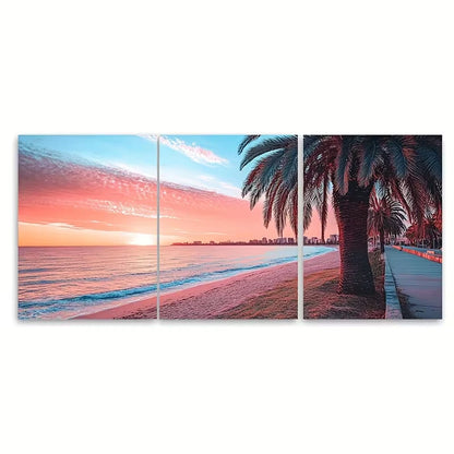 3pcs Travel Adelaide Australian Metal Print Ready to Hang Art