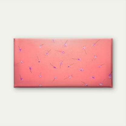 Flower With Psychedelic Wall Art Canvas Office Home Room Framed 120x60cm - Bella Home Decor