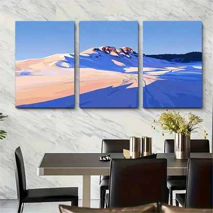 3pcs Sleeping Bear Dunes Michigan Perfect Wall Art Set Canvas Framed 50x70cm - High Quality Print 100% Australian Made Wall Canvas Ready to Hang