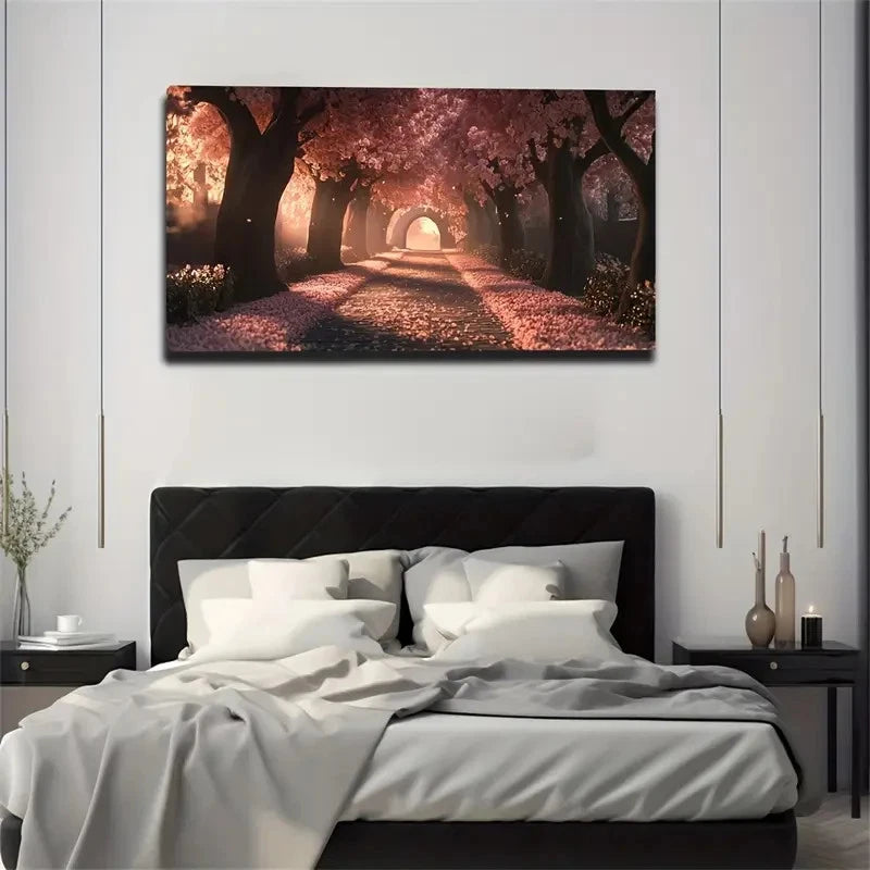 Romantic Style Decorative Wall Art Canvas Office Home Room Framed 120x60cm