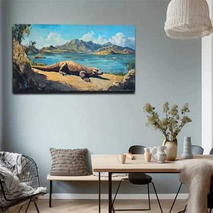 Kodo Beast Magical Species Wall Art Canvas Office Home Room Framed 120x60cm