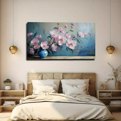 Beautiful Flowers Yearning Wall Art Canvas Office Home Room Framed 120x60cm