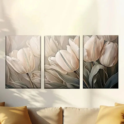 3pcs  buy john williams  Wall Art Set Canvas Framed 50x70cm - High Quality Print 100% Australian Made Wall Canvas Ready to Hang - Bella Home Decor