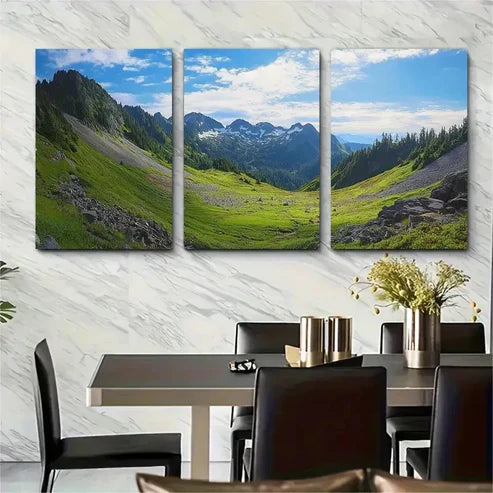 3pcs National Park Washington Decor Perfect Wall Art Canvas Unframed - High Quality Print 100% Australian Made Wall Canvas