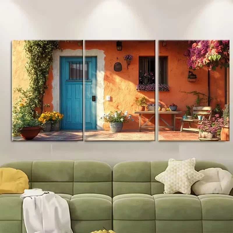 3pcs Abuela'S House Metal Print Ready to Hang Art - Bella Home Decor