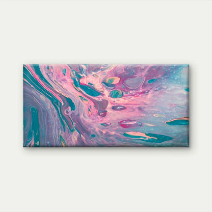 Colorful Abstract Fluid Art Wall Art Canvas Office Home Room Framed 120x60cm