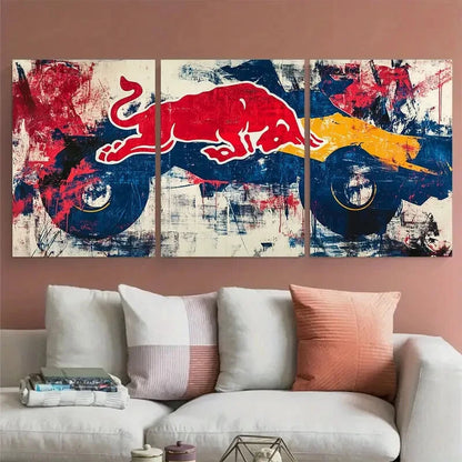 3pcs Spielberg Austria Vintage Design Metal Print Ready to Hang Art - Bella Home Decor