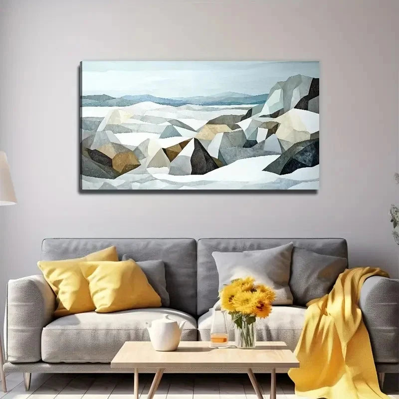 Open Desert Nature Wall Art Canvas Office Home Room Framed 120x60cm