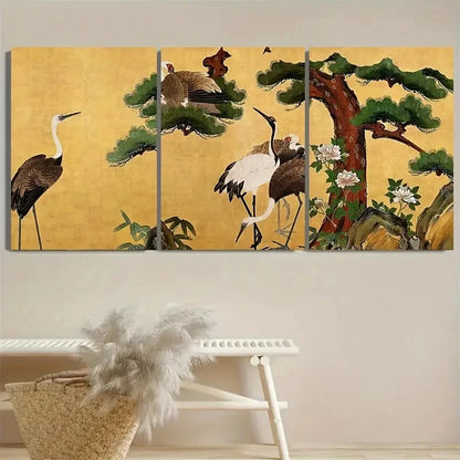 3pcs Vibrant Polyester Canvas Wall Art Set Canvas Framed 40x60cm - High Quality Print 100% Australian Made Wall Canvas Ready to Hang - Bella Home Decor