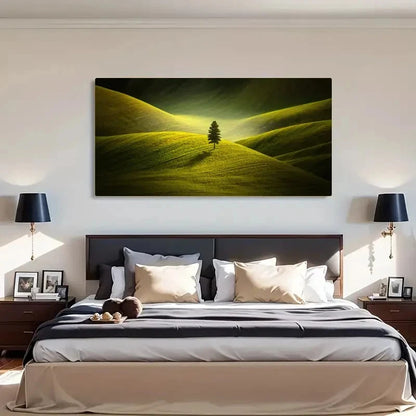Natural Scenery Morning Embrace Decor Wall Art Canvas Office Home Room Framed 120x60cm - Bella Home Decor