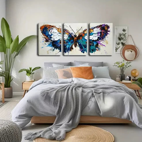 3pcs Product That Brings Good Luck, a Colorful Wall Art Canvas Unframed - High Quality Print 100% Australian Made Wall Canvas