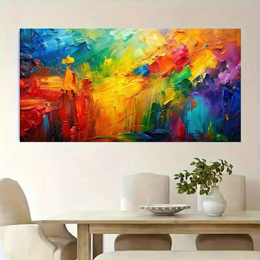 Nordic Minimalist Design Wall Art Canvas Office Home Room Framed 120x60cm