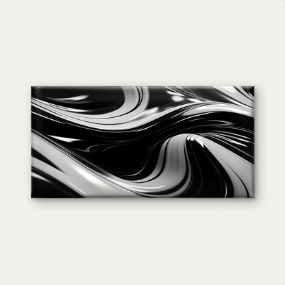 Abstract Black White Background Wall Art Canvas Office Home Room Framed 120x60cm