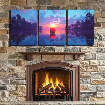 3pcs Living Room Bedroom Wall Art Canvas Unframed - High Quality Print 100% Australian Made Wall Canvas