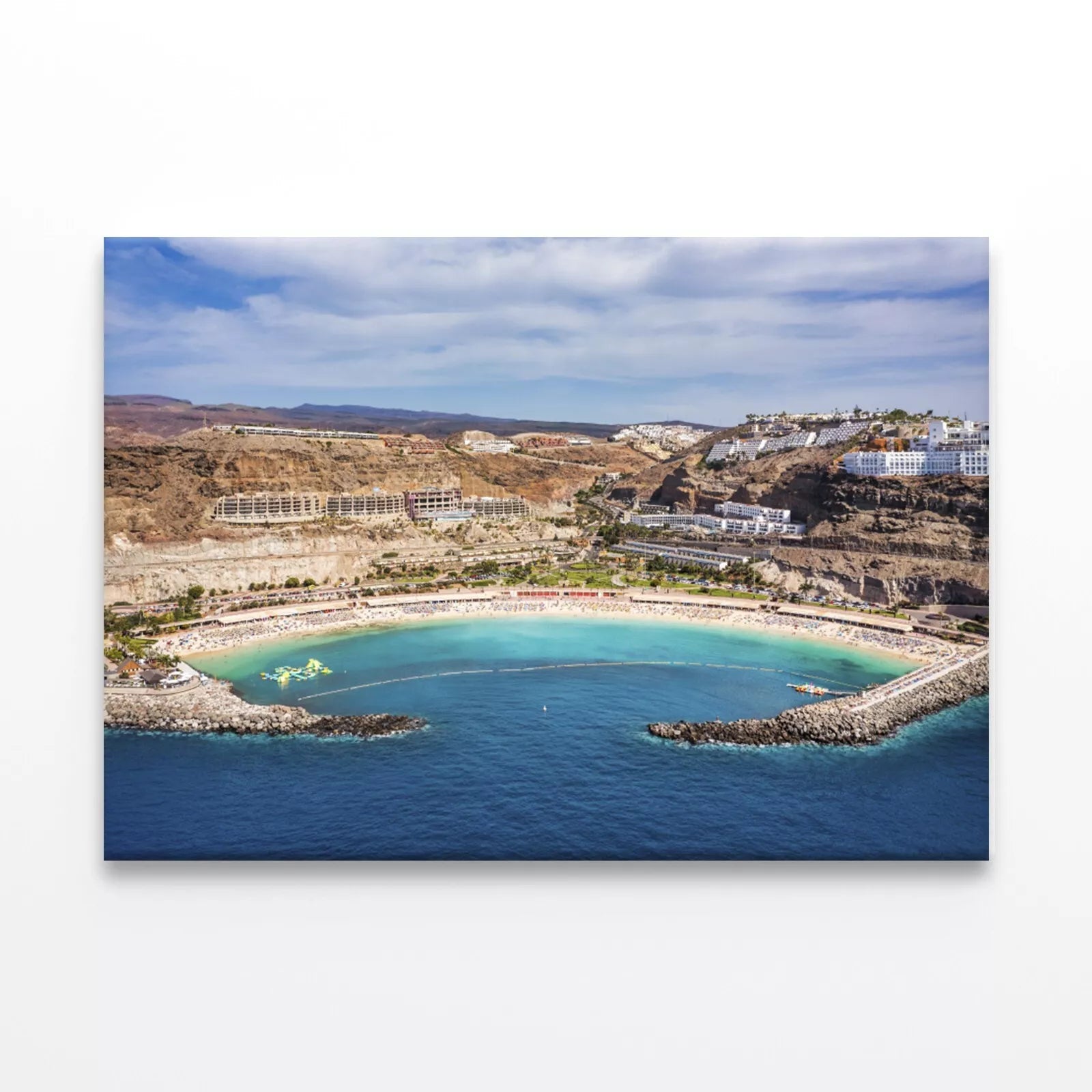 Elegant Amadores Beach In Spain  Wall Art Decor 100% Australian Made - Bella Home Decor