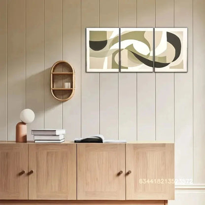 3pcs Abstract style Art Wall Painting Decor Metal Print Ready to Hang Art - Bella Home Decor
