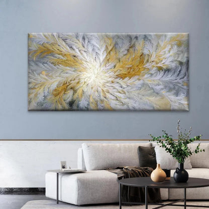 Vibrant Colorful Abstract Wall Art Canvas Office Home Room Framed 120x60cm - Bella Home Decor