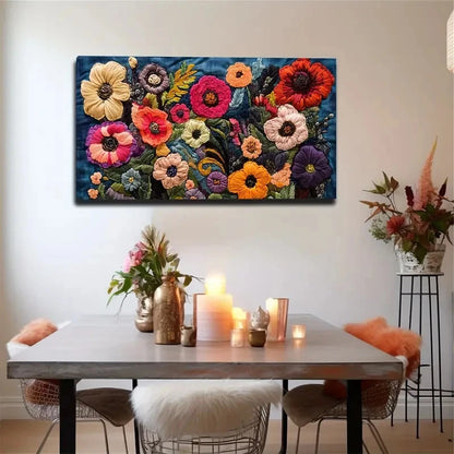 Modern Bohemian Painting Wall Art Canvas Office Home Room Framed 120x60cm