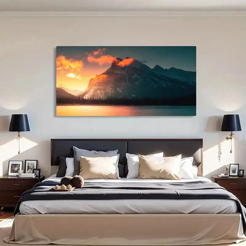 Scenery Landscape Decor Wall Art Canvas Office Home Room Framed 120x60cm