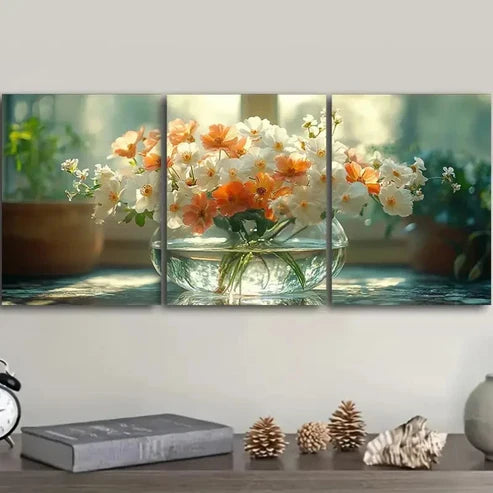 3pcs Deco Modern Contemporary Wall Art Set Canvas Unframed – High Quality Print 100% Australian Made Wall Canvas - Bella Home Decor