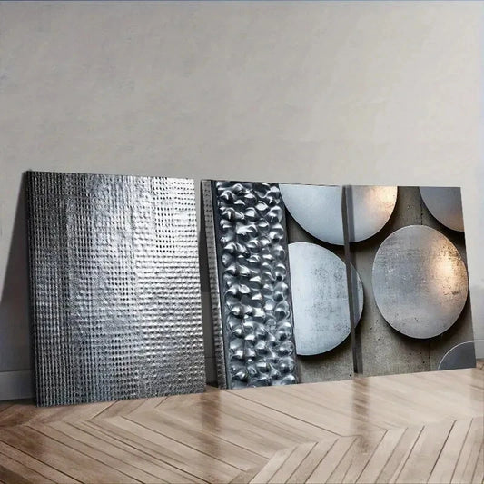 3pcs Art Deco Classic Modern Style Wall Art Set Canvas Framed 40x60cm - High Quality Print 100% Australian Made Wall Canvas Ready to Hang