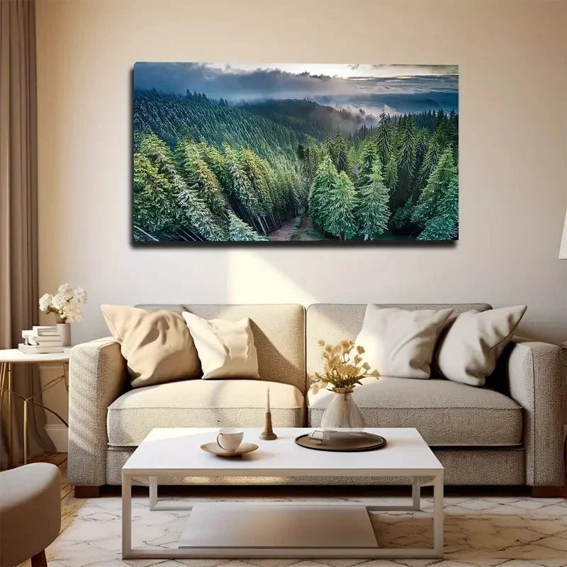Modern Deco Style Wall Art Canvas Office Home Room Framed 120x60cm