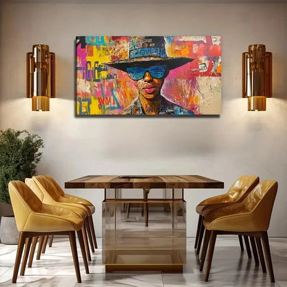 Cheerful To The Heart Wall Art Canvas Office Home Room Framed 120x60cm