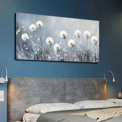 Solid Pattern Landscape Wall Art canvas office home room framed 120x60cm