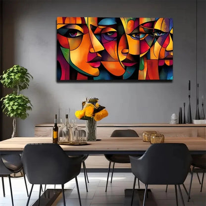 A Variety Of Irregular Graphics Wall Art Canvas Office Home Room Framed 120x60cm