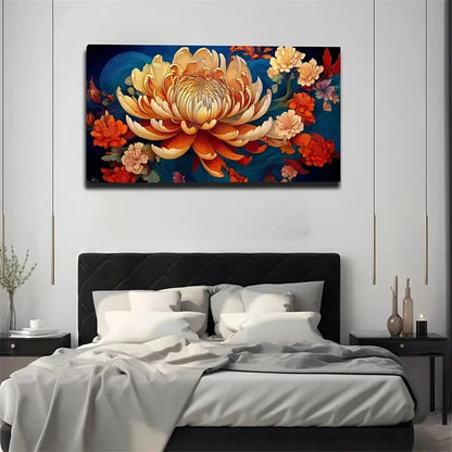 Elegant Fragrant Wall Art Canvas Office Home Room Framed 120x60cm