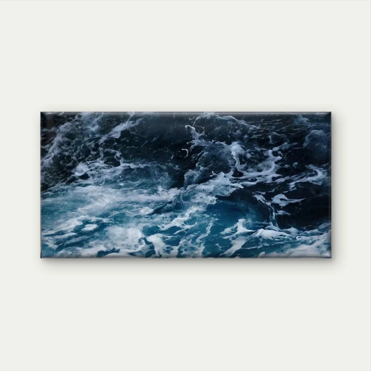 Splashing Water Texture Wall Art Canvas Office Home Room Framed 120x60cm