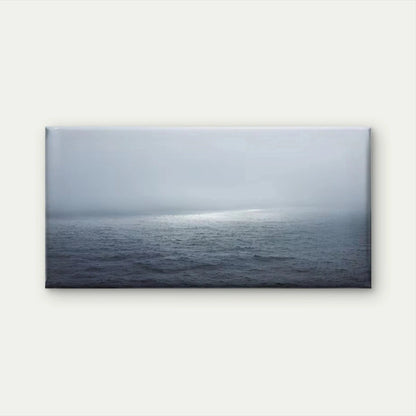 Sea View Painting Art Style Wall Art Canvas Office Home Room Framed 120x60cm