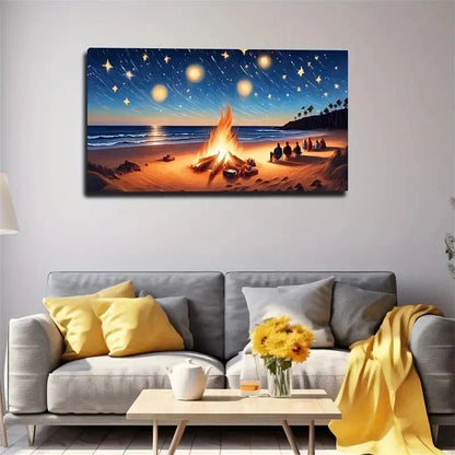 Van Gogh Sky Beautiful Wall Art Canvas Office Home Room Framed 120x60cm