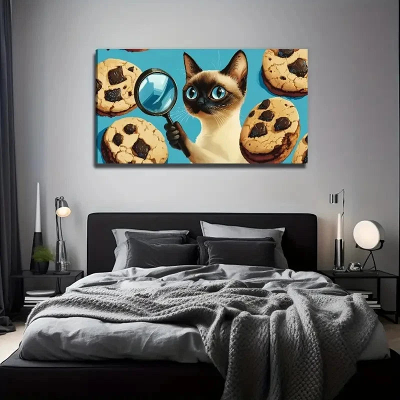 Chocolate Cookies Perfect Wall Art Canvas Office Home Room Framed 120x60cm