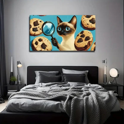 Chocolate Cookies Perfect Wall Art Canvas Office Home Room Framed 120x60cm
