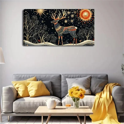 Intricate Geometric Patterns Wall Art Canvas Office Home Room Framed 120x60cm