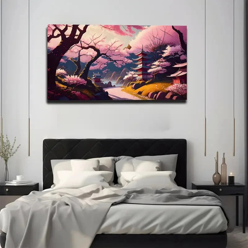 Beautiful And Romantic Wall Art Canvas Office Home Room Framed 120x60cm