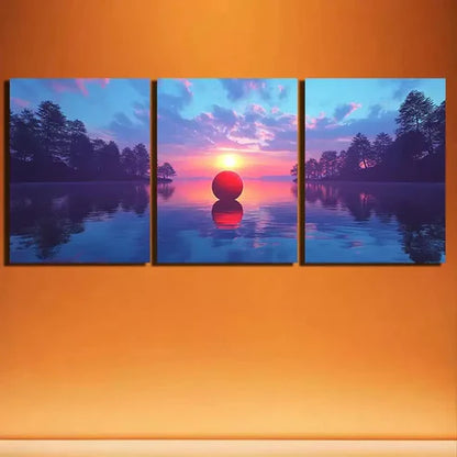 3pcs Living Room Bedroom Wall Art Canvas Unframed - High Quality Print 100% Australian Made Wall Canvas
