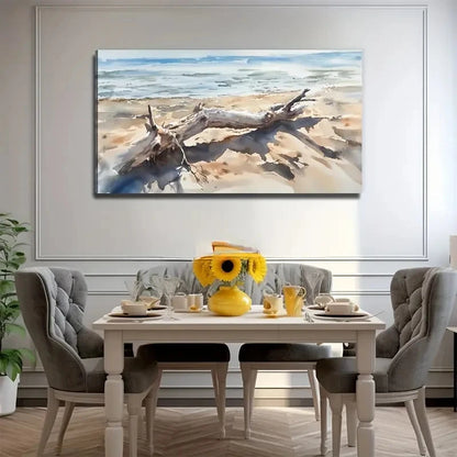 Bare Tree Branch Suitable Wall Art Canvas Office Home Room Framed 120x60cm